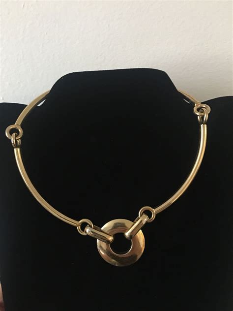 gold plated CHRISTIAN DIOR Necklaces for Women